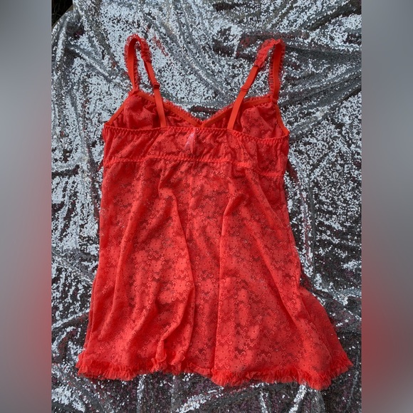 Torrid curve coral orange lingerie dress/top - Picture 9 of 10